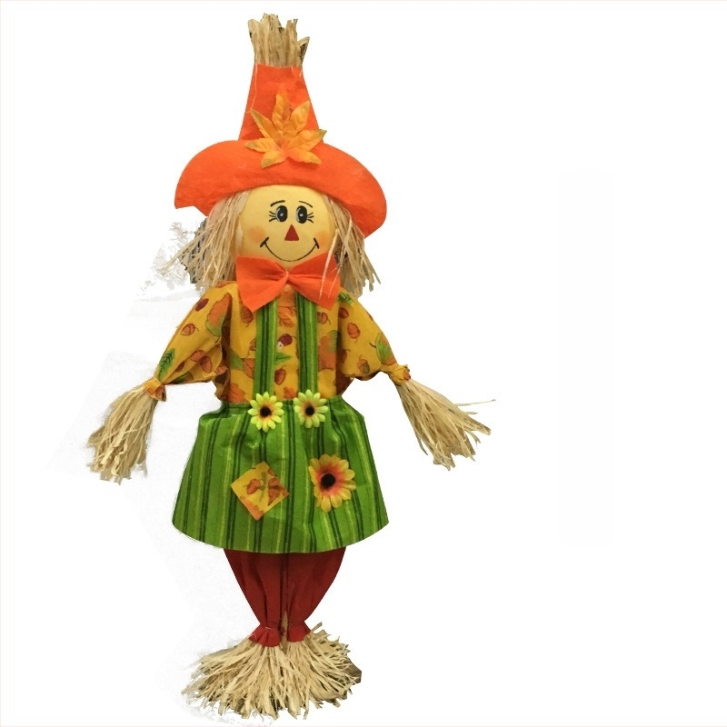 Caijie plastično strašilo – rekvizita za scenu, idilični stil, Halloween dekoracija