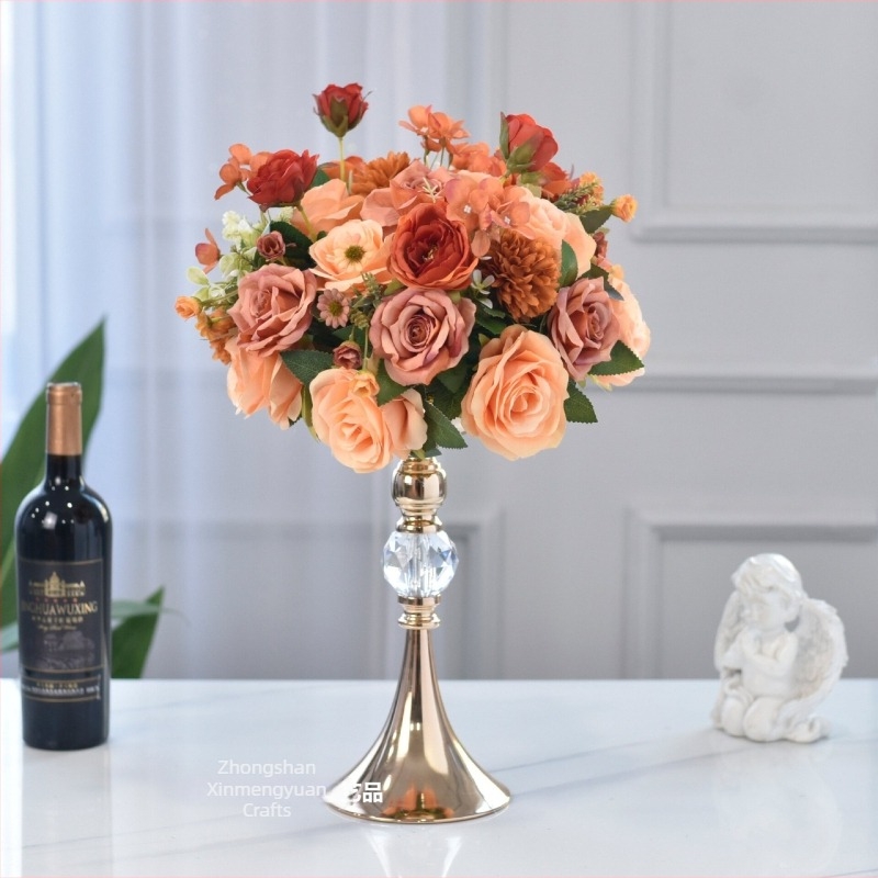 Dreamland metalna vaza, moderan minimalistički dizajn, izrađena od željeza; pogodna za dom, mjesta zabave, ured i hoteli/restorani