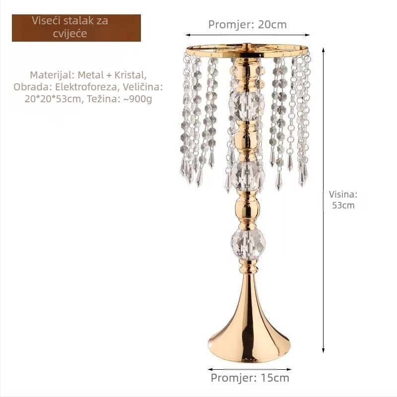 Dreamland metalna vaza, moderan minimalistički dizajn, izrađena od željeza; pogodna za dom, mjesta zabave, ured i hoteli/restorani