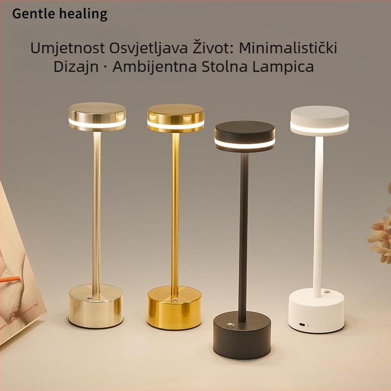 Lampa u obliku I, metalni nosač, moderni minimalistički dizajn, model JK-TD51, napon ≤36V, noćna svjetiljka, ambijentalno svjetlo, zaštita očiju