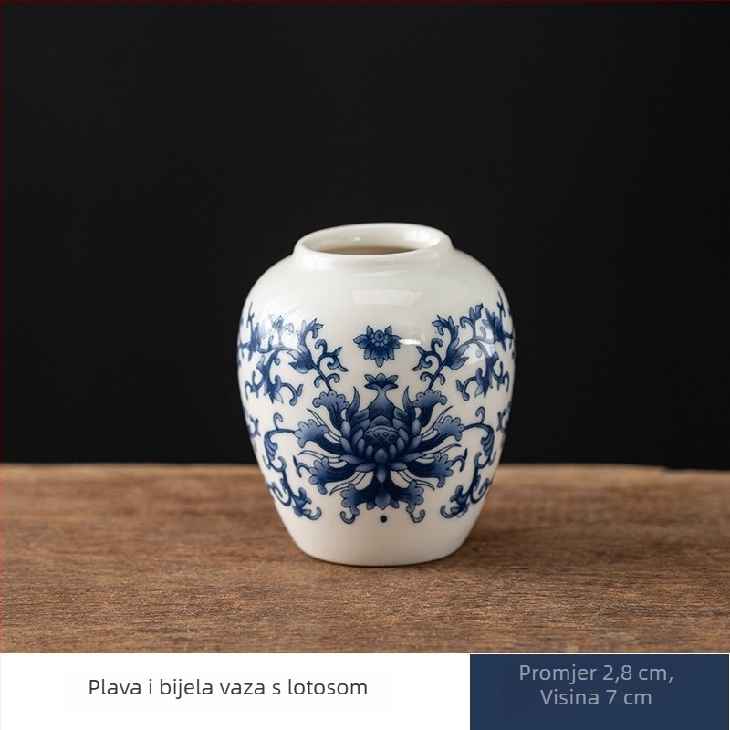 Paint Tang porcelanska vaza, moderni minimalistički stil (Porcelan, Paint Tang, Vaza, Moderni minimalistički stil, Pogodno kao dar)