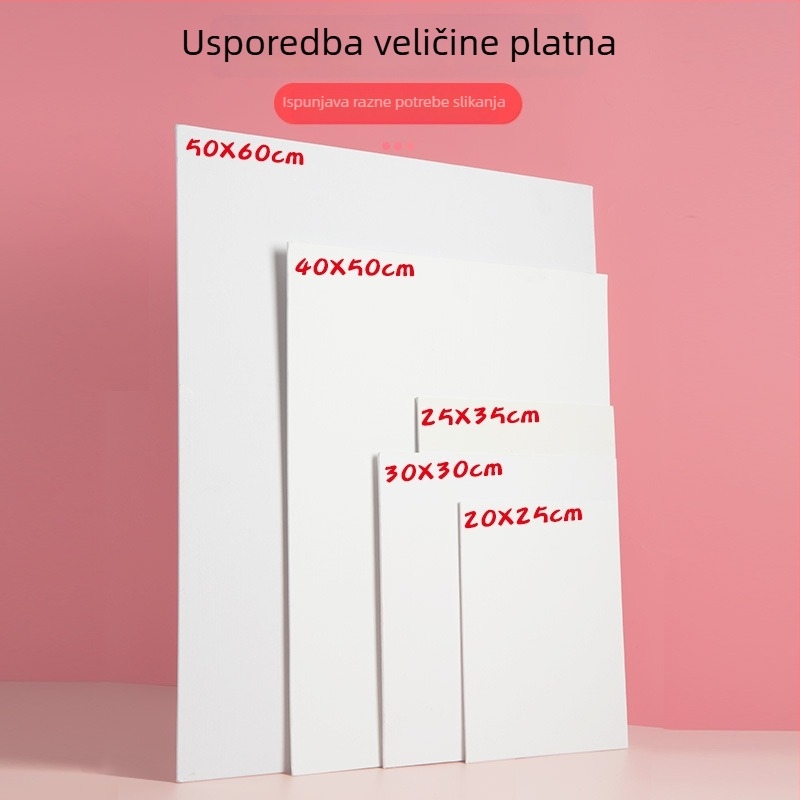 Dječja daska za uljnu sliku s papirnom površinom, bez okvira, pogodna za akrilno slikanje, IP ovlaštenje: Ne