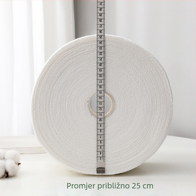 Jednokratna krpa za čišćenje lica, 100% pamuk, 600 g, perljasti uzorak, debeli, za majku i dijete, tiskarski proces