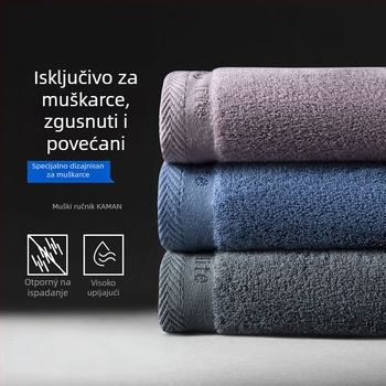 Krpa za lice od 100% pamuka, mekana i upijajuća, jednostavna tkanina, težina 120–140 g