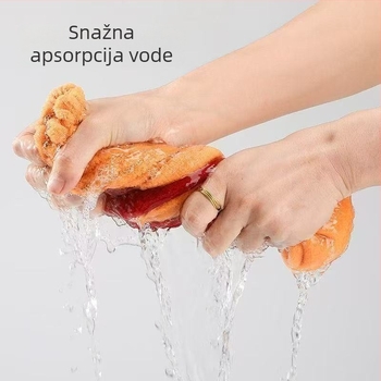 Šal za sušenje kose s velikom mašnicom, debljana verzija za jesen/zimu, ultra apsorbirajuća kapa za tuširanje za žene i djecu; Materijal mikrovlakana; Težina 50-79 g; Pleteni tkanina Plain; Vlakna 32