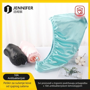 Suha kapica za kosu, koralni velur, dvostruki sloj, 32S vlakno, težina 100-119 g, prilagodljiva