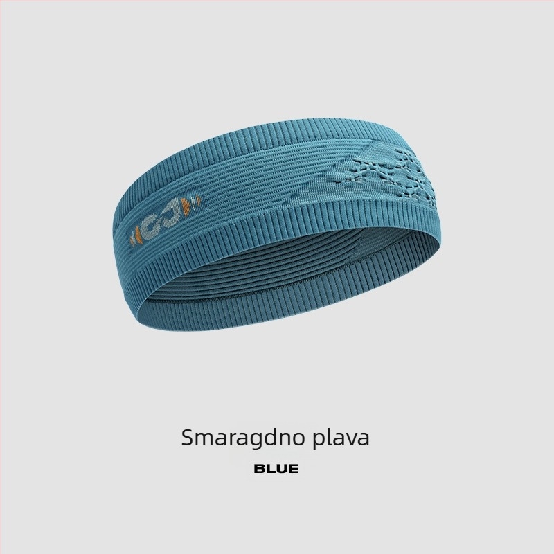 Bezšavna sportska traka za glavu, upija znoj, prozračna, brzo se suši, najlon/spandeks/poliester, za trčanje, vožnju biciklom i košarku