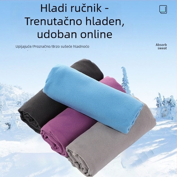 Chladi ručnik, poliester, 140 g/m2, jedno vlakno, apsorpcija 0–5 s