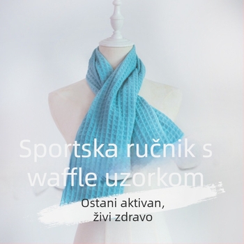 Sportski ručnik s vafla tkivom, brzo sušenje, apsorpcija znoja 0-5 s, 140 g, Marka Yudo Xiu Xi