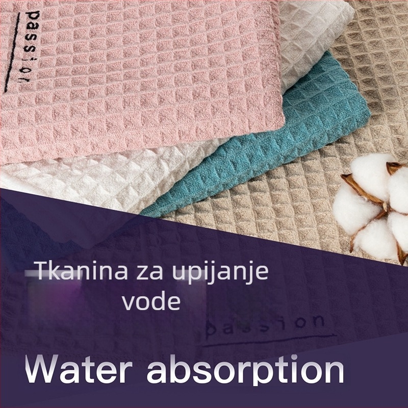 Sportski ručnik s vafla tkivom, brzo sušenje, apsorpcija znoja 0-5 s, 140 g, Marka Yudo Xiu Xi