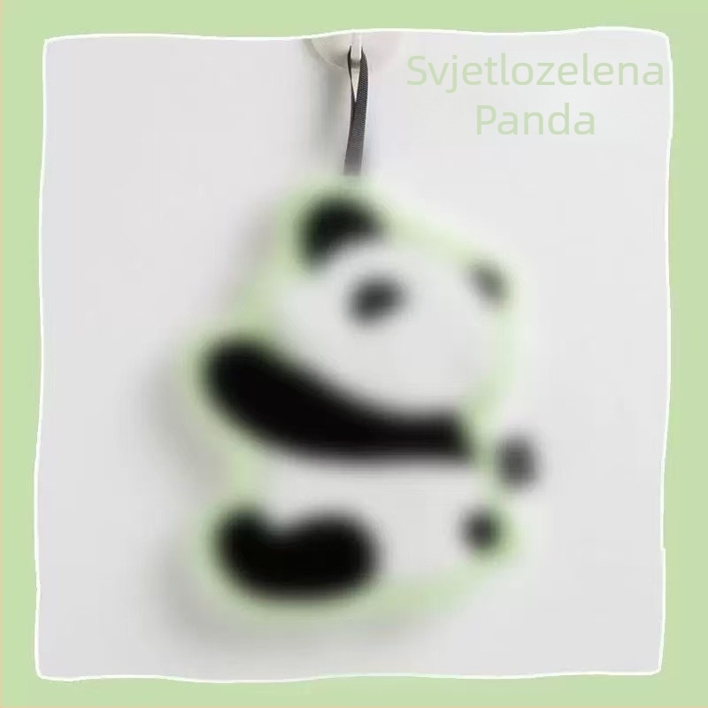 Panda ručnik za ruke za dječju kupaonicu, koralni fleece, 120D, 30–50 g, izvezen, šivan, obična tkanina