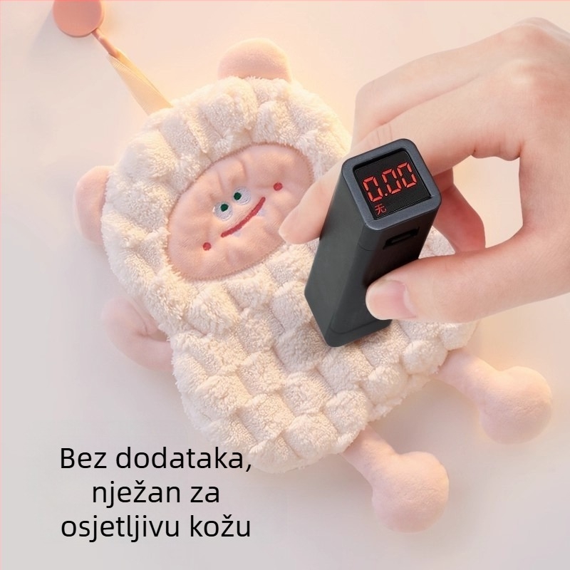 Ručni ručnik s visećim dizajnom, sladak crtani motiv, visoka apsorpcija, brzo sušenje, ne miriše, za djecu u kuhinji i kupaonici