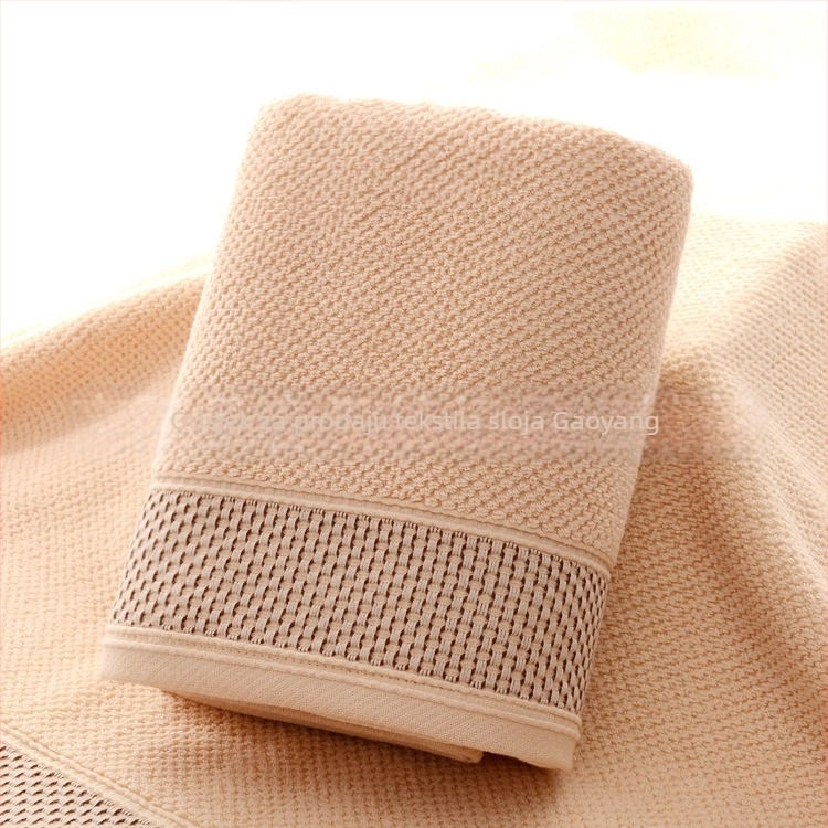 Pamučni ručnik za tijelo i ručnik za lice, Jacquard tkanina, 32s pređa, 100–120 g/m², 95% pamuk, prilagodljivo