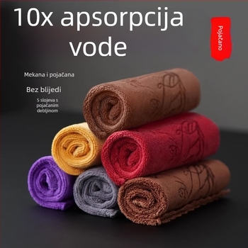 Zen inspirirana krpa za čaj – debela i upijajuća, mikrovlakno (Materijal: Mikrovlakno; Težina: 25 g; Apsorpcija: Normalna)