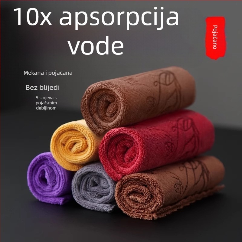 Zen inspirirana krpa za čaj – debela i upijajuća, mikrovlakno (Materijal: Mikrovlakno; Težina: 25 g; Apsorpcija: Normalna)