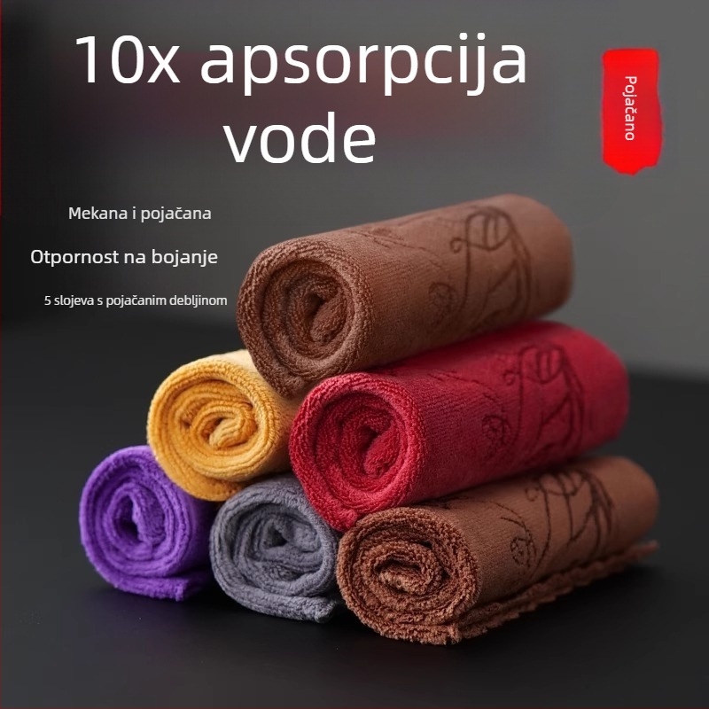 Zen inspirirana krpa za čaj – debela i upijajuća, mikrovlakno (Materijal: Mikrovlakno; Težina: 25 g; Apsorpcija: Normalna)