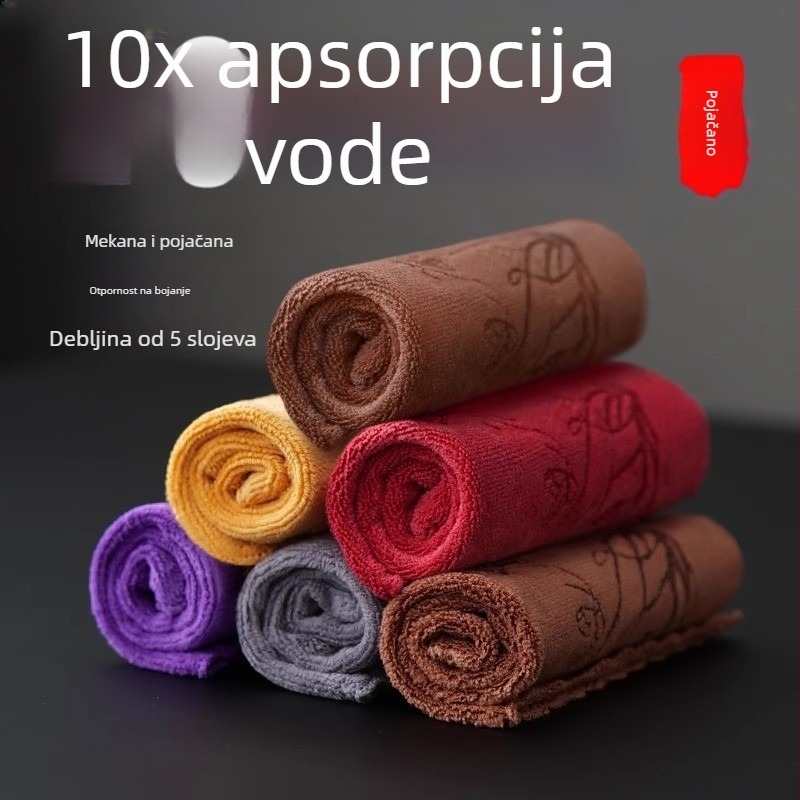Zen inspirirana krpa za čaj – debela i upijajuća, mikrovlakno (Materijal: Mikrovlakno; Težina: 25 g; Apsorpcija: Normalna)