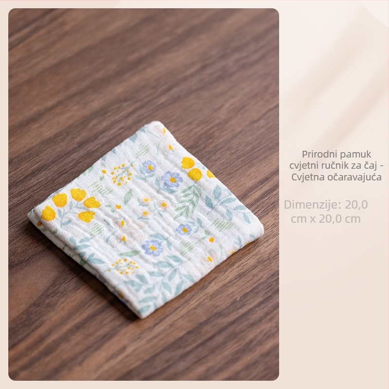 Čajna krpa – dvostruka, upijajuća tkanina, kineski stil, prvoklasna kvaliteta