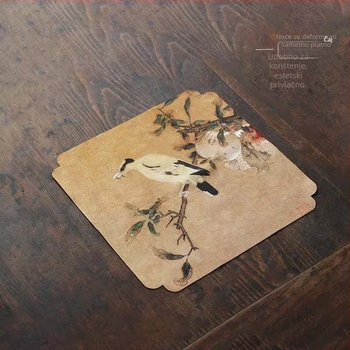 Baršunasti ručnik za čaj, upija, kineski zen stil, krpa za čaj i podloga za ceremoniju čaja