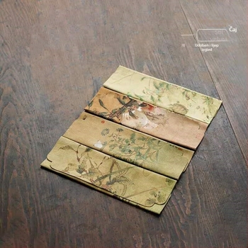 Baršunasti ručnik za čaj, upija, kineski zen stil, krpa za čaj i podloga za ceremoniju čaja