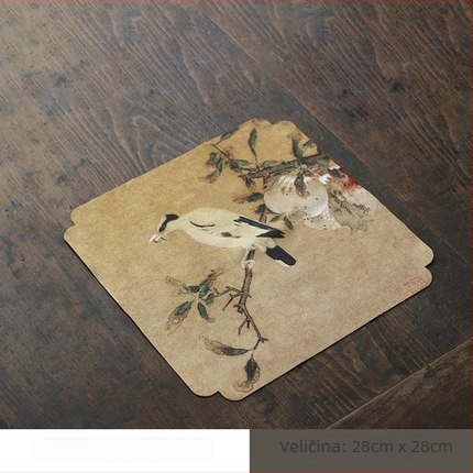 Baršunasti ručnik za čaj, upija, kineski zen stil, krpa za čaj i podloga za ceremoniju čaja