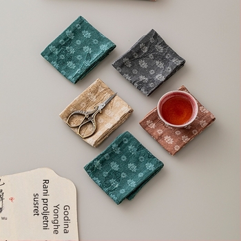 Pamučna čajna krpa i podmetač, pastoralni stil, marka Peryitang, pakiranje Opp bag, prvoklasna kvaliteta