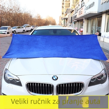 Višenamjenska mikrovlaknena krpa za auto, 300–400 g, plosno tkanje s kukom, češljana vlakna, 16 komada