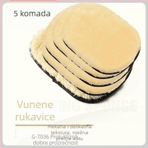 Rukavice za čišćenje automobila — pliš materijal, marka Pluche, model J007, stil medvje šape