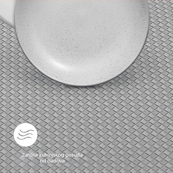 Kvadratna PVC kožna kuhinjska prostirka, vodootporna, otporna na ulje, protuklizna, protiv umora, periva