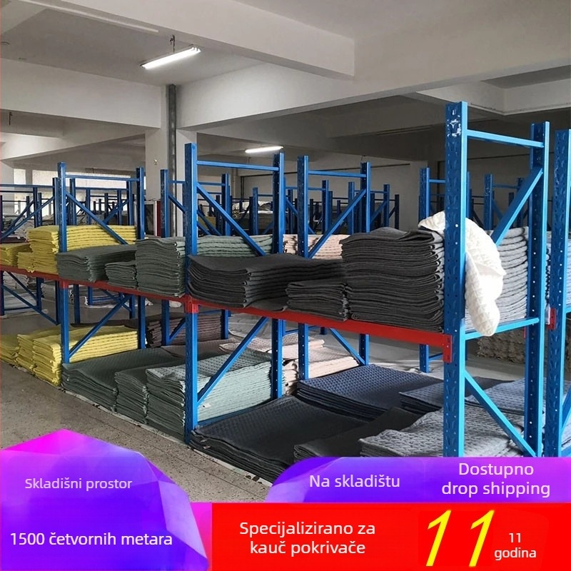 Pravokutni jastučić podmetač od pamuka, 100% pamuk, prilagodljiv, strojno pranje, multifunkcionalna podloga.