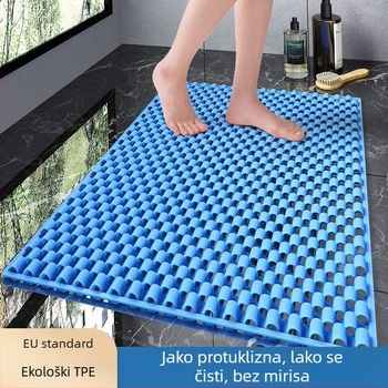 Protisklizava prostirka za kupaonicu i tuš, vodootporna, debela, za trudnice