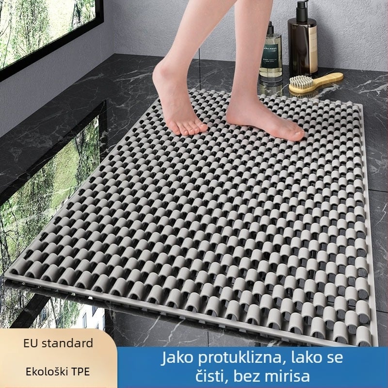Protisklizava prostirka za kupaonicu i tuš, vodootporna, debela, za trudnice