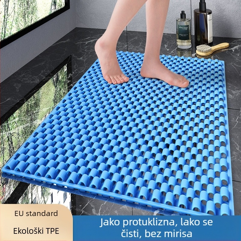 Protisklizava prostirka za kupaonicu i tuš, vodootporna, debela, za trudnice