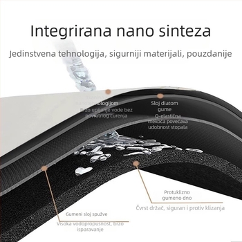 Karikaturalni kupaonski tepih, od diatomita, profilirani oblik, tiskarska tehnika, ručno pranje