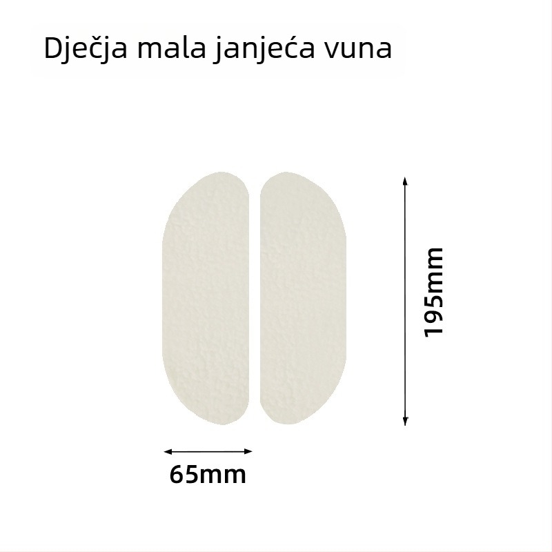 Dječja plišana samoljepljiva podloga za sjedalo toaleta, periva, prilagodljiva rezanjem, topla, Quan Lekang