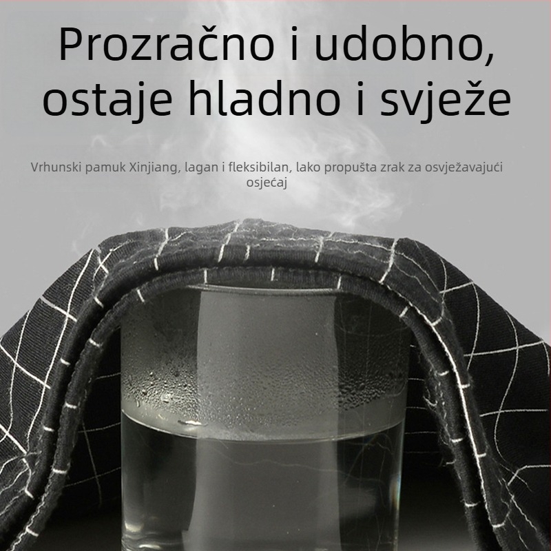 Arlo muške bokserice od 100% pamuka, opuštene, prozračne, za sve sezone, udobne za tinejdžere i mlade muškarce.
