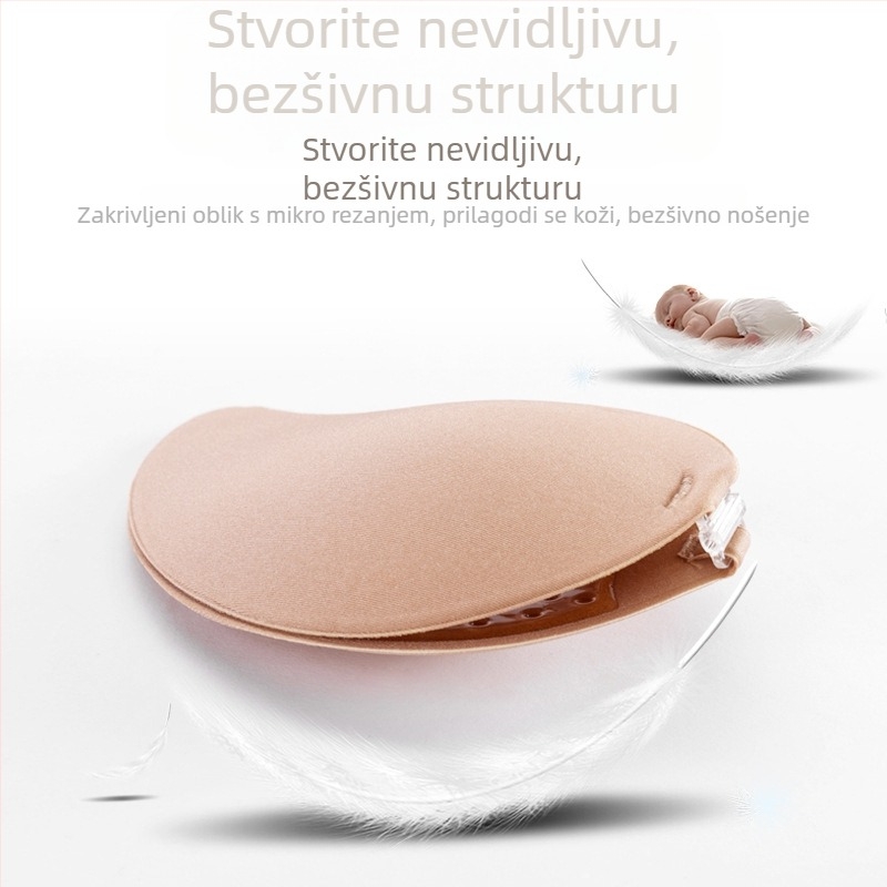 Interley najlon nevidljive tanke prozirne grudne uloške sa srcolikim oblikom za seksi vjenčano donje rublje