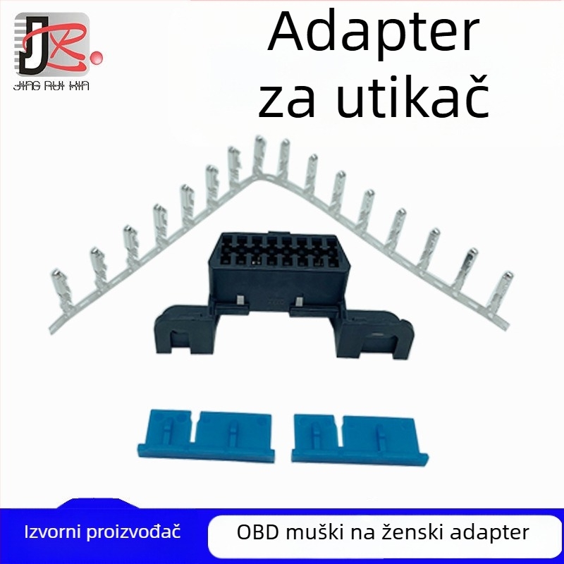 OBD-II ženski adapter za auto – Refined Obd-ii, 5V/2A, 16P, IP6X, izravno priključivanje