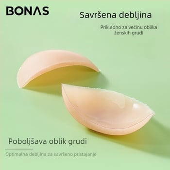 Silikonske naljepnice za grudi za vjenčanicu, push-up efekt, nevidljivi grudnjak za male grudi