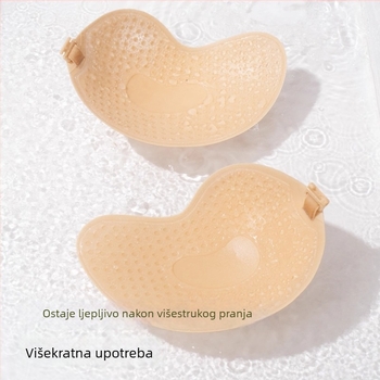 Langsha flaster za grudi za žene, nevidljivi push-up, tanak ljetni dodatak za vjenčanicu i kaiše, oblik manga