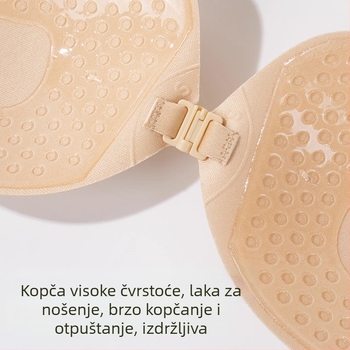 Langsha flaster za grudi za žene, nevidljivi push-up, tanak ljetni dodatak za vjenčanicu i kaiše, oblik manga