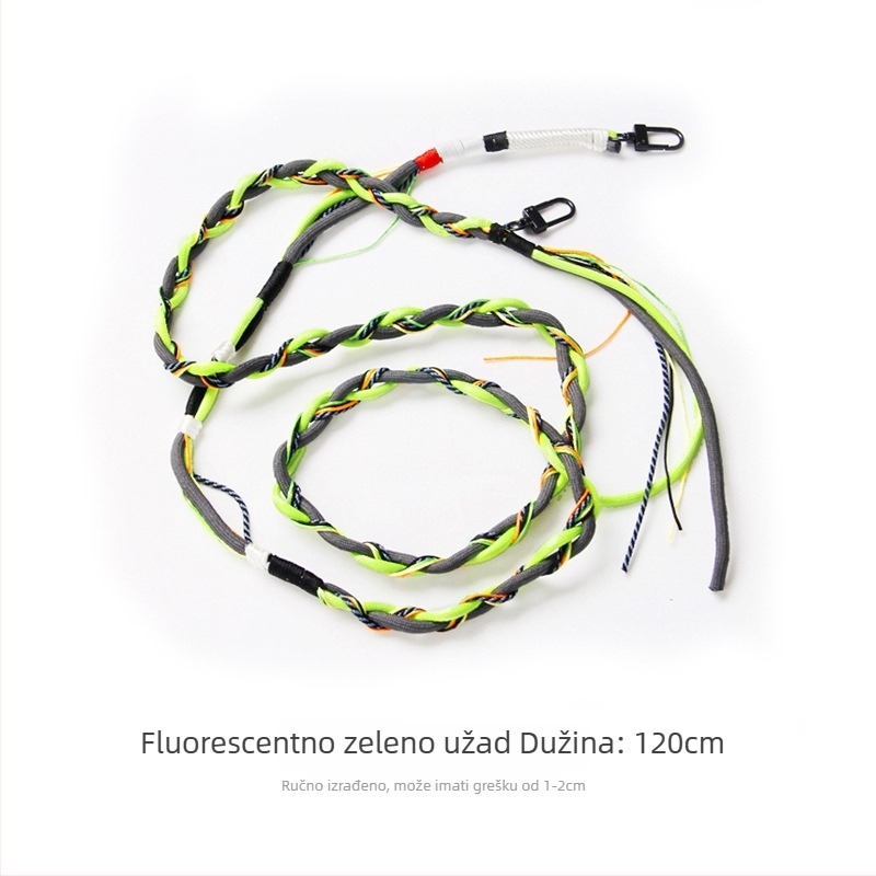 DIY lančić za mobitel — ručno pleteni najlonski užet, višestruki dekorativni ramenski kaiš za torbu, crossbody