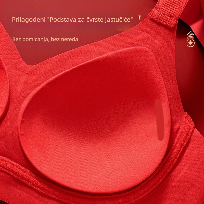 Grudnjak za podizanje s fiksnim košaricama, za manje grudi, protiv opuštanja, stražnje zatvaranje s četiri reda kopči