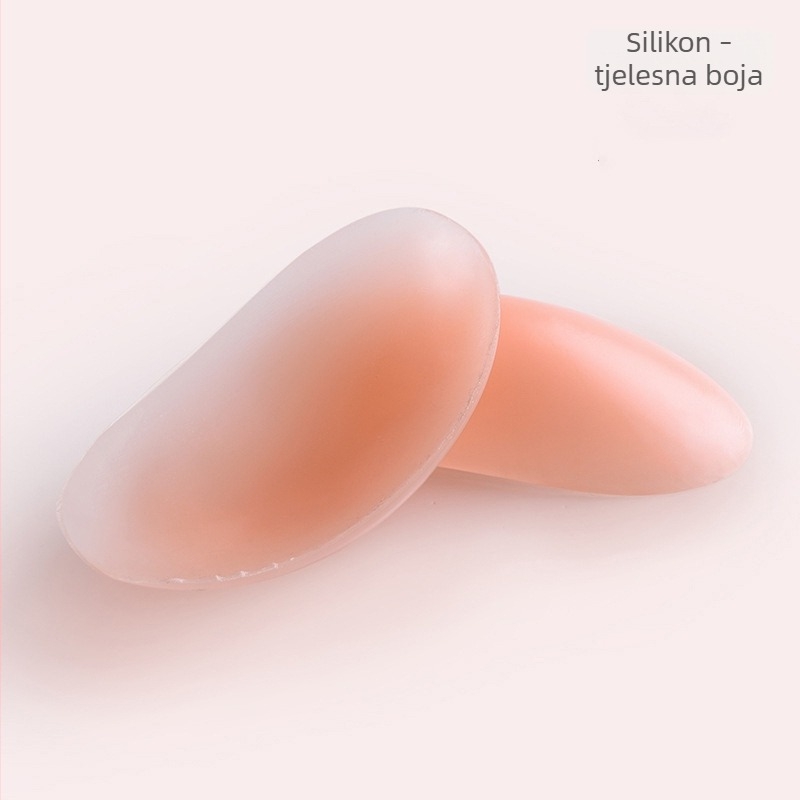 Silikonski jastučić za rame za žene i muškarce, pravokutnog oblika, uski ramenski jastučić, bez šava, protuklizan