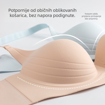 Yi Xingyao Bezšivni grudnjak za podizanje, bežični, za male grudi, s mekanom podrškom