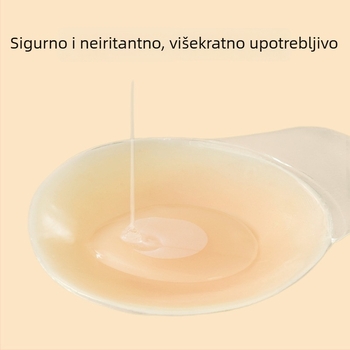 Silikonska naljepnica za podizanje grudi – nevidljiva, tanka, okrugla, seksi