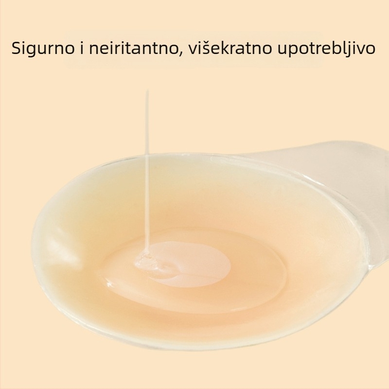 Silikonska naljepnica za podizanje grudi – nevidljiva, tanka, okrugla, seksi