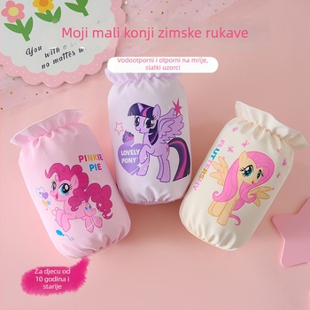 Rukavice za jelo, karikaturalni stil, vodootporne, otporne na prljavštinu i habanje, kod 22457