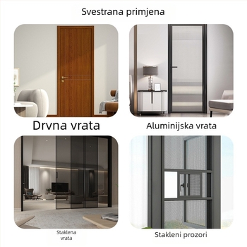 Wanson Handhandle – ručka bez bušenja od aluminijske legure za ormare, ladice i vrata, samoljepljiva, modernog dizajna