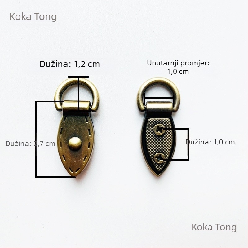 sanmushi torba s metalnim hardverom, crossbody remen, kuku za remen, bajonet kopče, bočni klipse